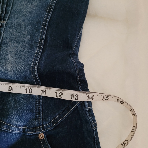 Parisian Women's Jeans Romper - Picture 5 of 10